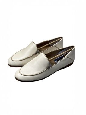 Aerosoles Bay Pipe Trim Cream Leather Loafers Women’s Flats Size 9M NWB